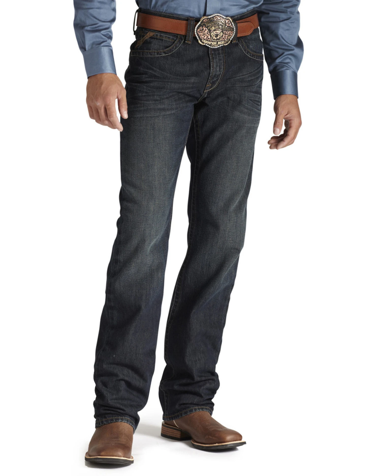 Ariat Men's M2 Relaxed Dusty Road Jeans 5 Ariat Men's M2 Relaxed Dusty Road Jeans - Image 3