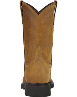 Ariat Men's Sierra Western Work Boots - Soft Toe -Ariat 030134 BR BK