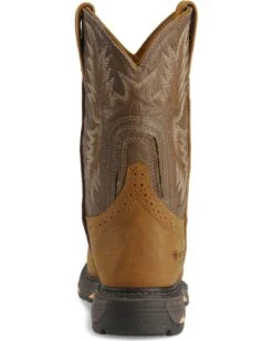 Ariat Men's Work-Hog Waterproof Pro Work Boots -Ariat 030353 BR BK