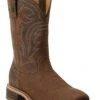 Ariat Hybrid Rancher Waterproof Pull On Work Boots - Square Toe -Ariat 030692 41 P1