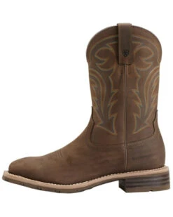 Ariat Hybrid Rancher Waterproof Pull On Work Boots - Square Toe -Ariat 030692 7010 P2