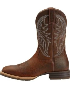 Ariat Men's Hybrid Rancher Western Performance Boots - Broad Square Toe 14 Ariat Men's Hybrid Rancher Western Performance Boots - Broad Square Toe -Ariat 030728 41 D1