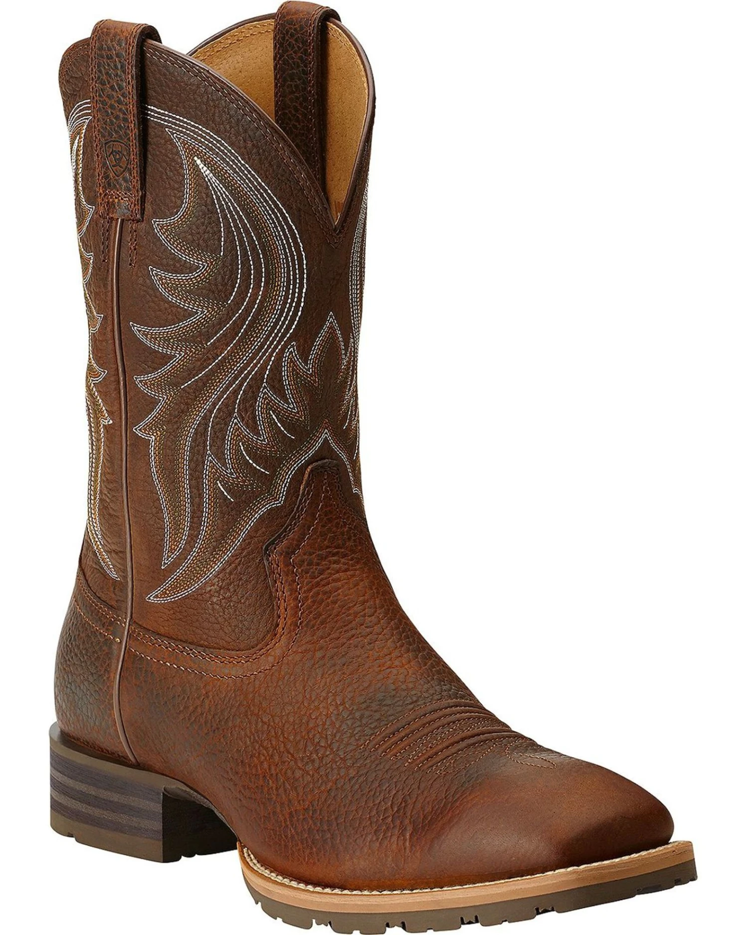 Ariat Men's Hybrid Rancher Western Performance Boots - Broad Square Toe 3 Ariat Men's Hybrid Rancher Western Performance Boots - Broad Square Toe