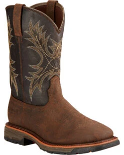 Ariat Men's Workhog H2O Western Work Boots - Soft Toe 
