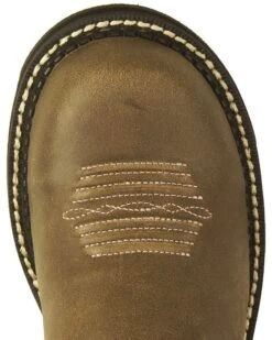 Ariat Fatbaby Brown Bomber Leather Boots - Crepe Sole -Ariat 031302 EZ TP