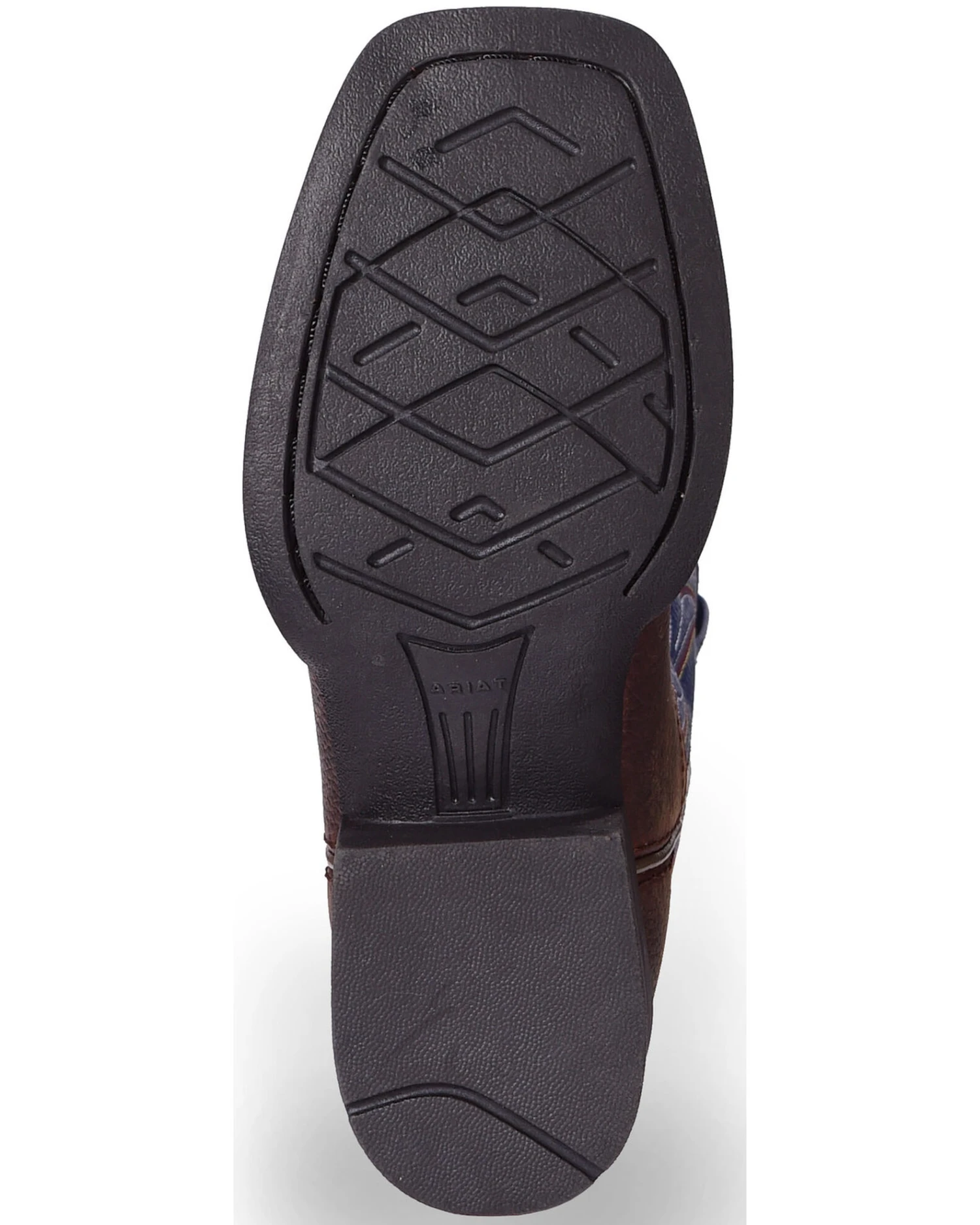 Ariat Boys' Royal Blue Quickdraw Western Boots - Square Toe 7 Ariat Boys' Royal Blue Quickdraw Western Boots - Square Toe - Image 5