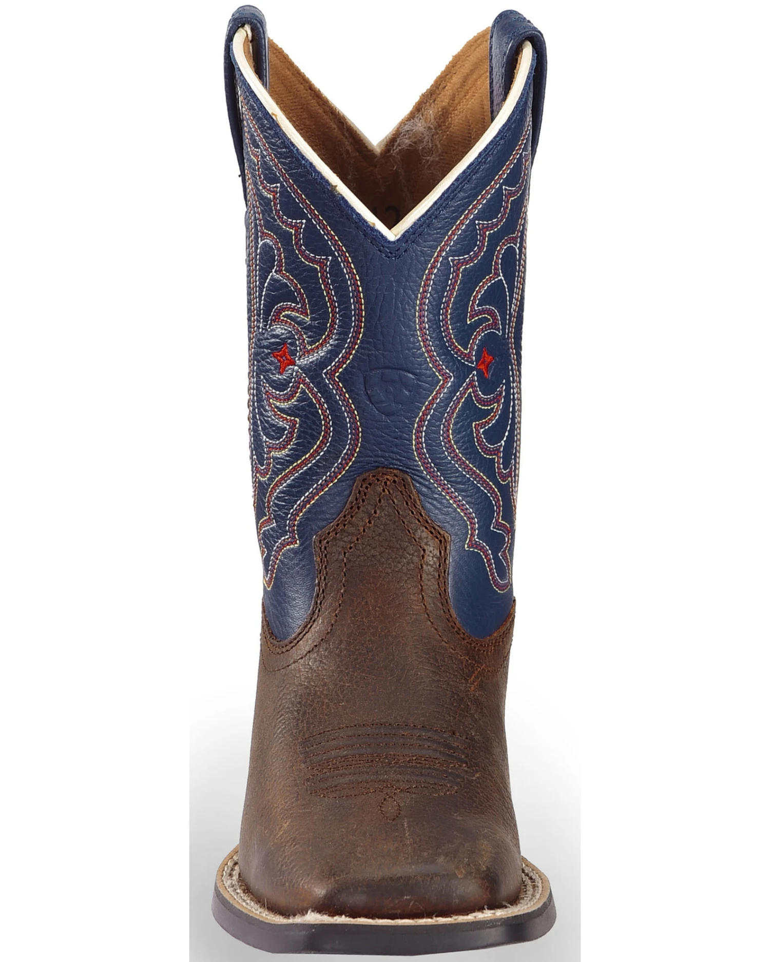Ariat Boys' Royal Blue Quickdraw Western Boots - Square Toe 6 Ariat Boys' Royal Blue Quickdraw Western Boots - Square Toe - Image 4
