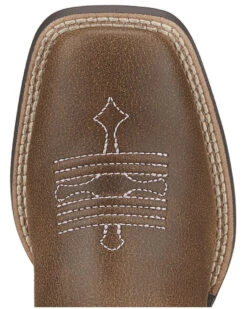 Ariat Girls' Tombstone Western Boots - Broad Square Toe 10 Ariat Girls' Tombstone Western Boots - Broad Square Toe -Ariat 053H95 ZS TP