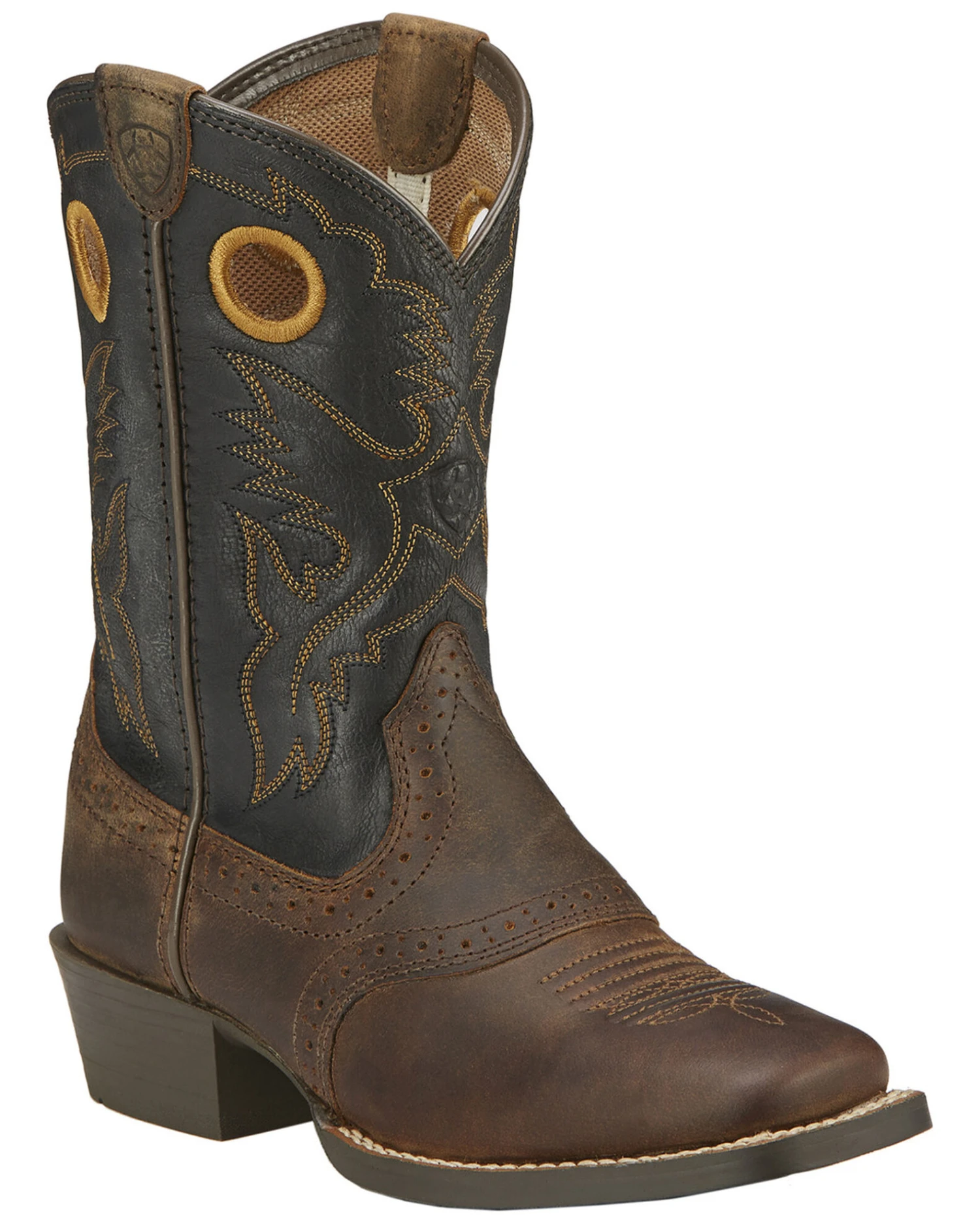 Ariat Boys' Roughstock Western Boots - Square Toe 3 Ariat Boys' Roughstock Western Boots - Square Toe