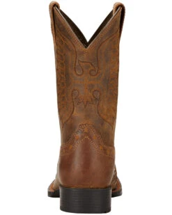 Ariat Boys' Honor Western Boots - Square Toe 11 Ariat Boys' Honor Western Boots - Square Toe -Ariat 053M42 B1 BK