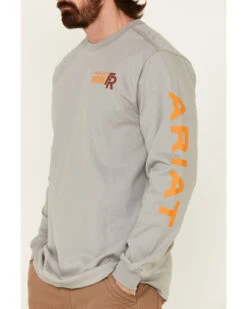 Ariat Men's FR Logo Crew Neck Long Sleeve Shirt 9 Ariat Men's FR Logo Crew Neck Long Sleeve Shirt -Ariat 0865V8 80 P3