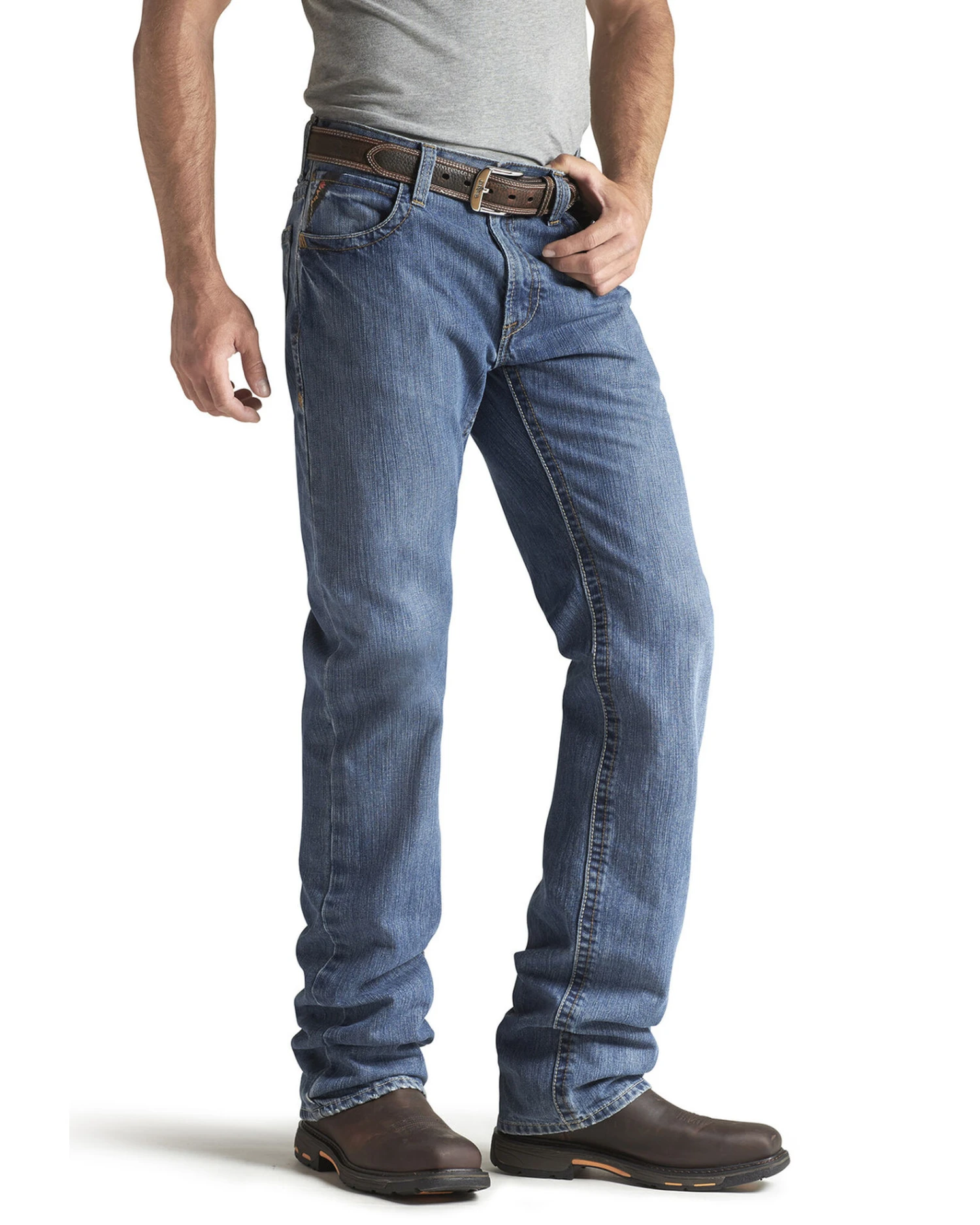 Ariat Men's Flame Resistant Flint M3 Loose Fit Jeans 4 Ariat Men's Flame Resistant Flint M3 Loose Fit Jeans - Image 2