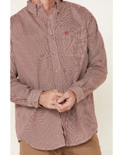 Ariat Men's FR Check Plaid Print Long Sleeve Button Down Work Shirt 9 Ariat Men's FR Check Plaid Print Long Sleeve Button Down Work Shirt -Ariat 086U74 71 P3