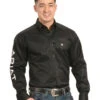 Ariat Men's Long Sleeve Logo Long Sleeve Western Shirt  -Ariat 0927A3 89 P1