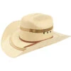 Ariat Men's Double S Eyelet Bangora Straw Cowboy Hat 2 Ariat Men's Double S Eyelet Bangora Straw Cowboy Hat -Ariat 099L79 22 P1