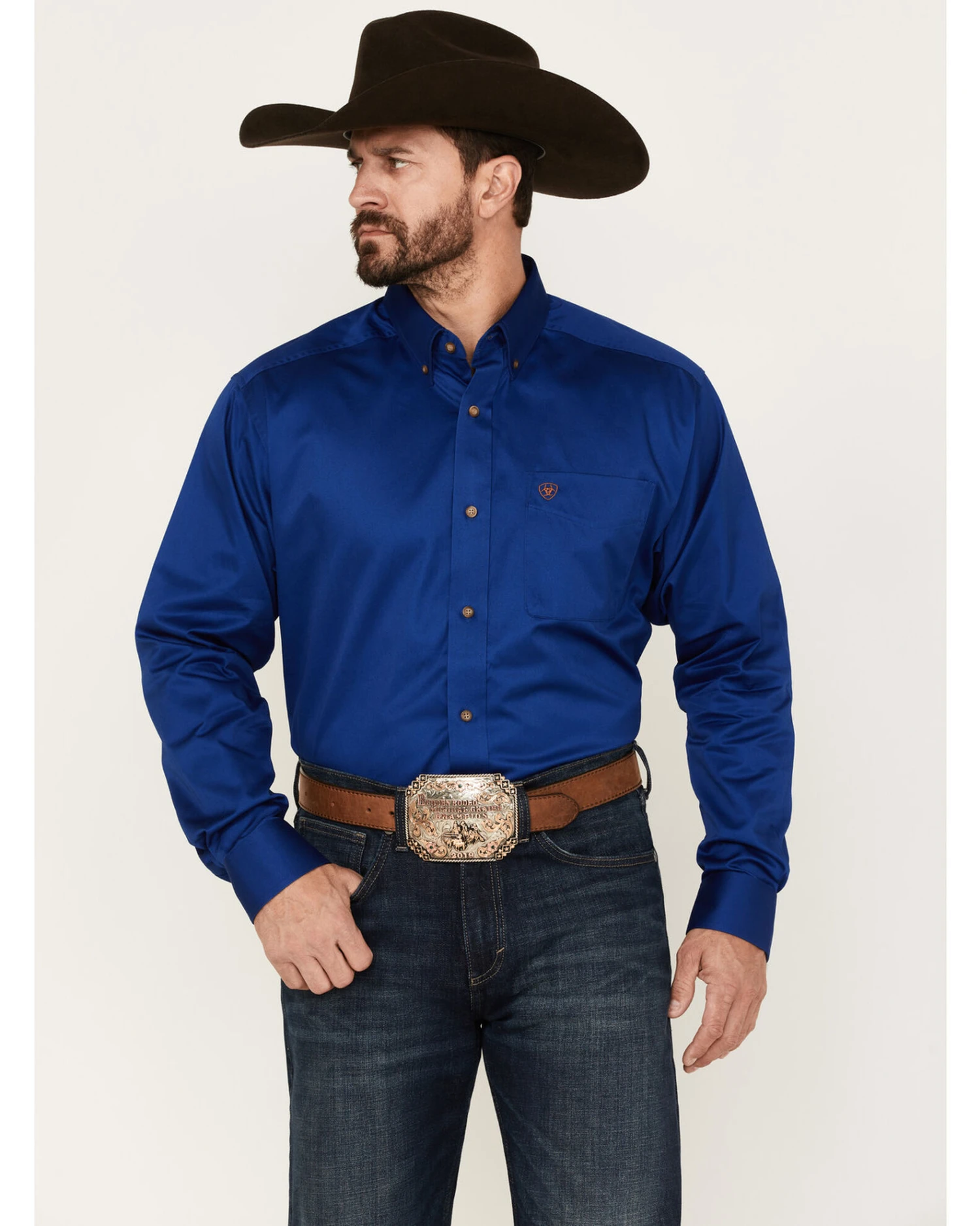 Ariat Men's Twill Long Sleeve Button-Down Shirt 3 Ariat Men's Twill Long Sleeve Button-Down Shirt