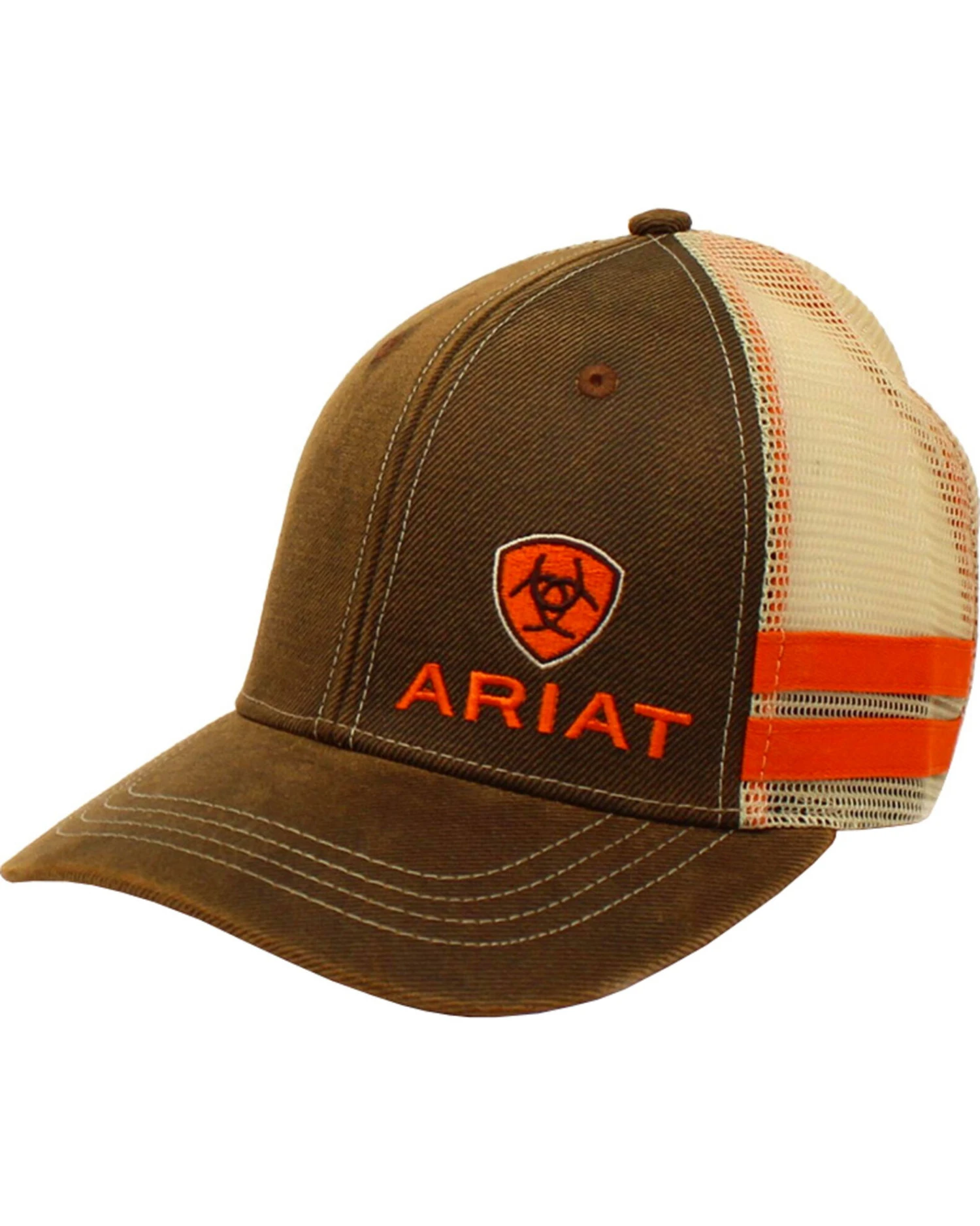 Ariat Men's Side Striped Ball Cap 3 Ariat Men's Side Striped Ball Cap