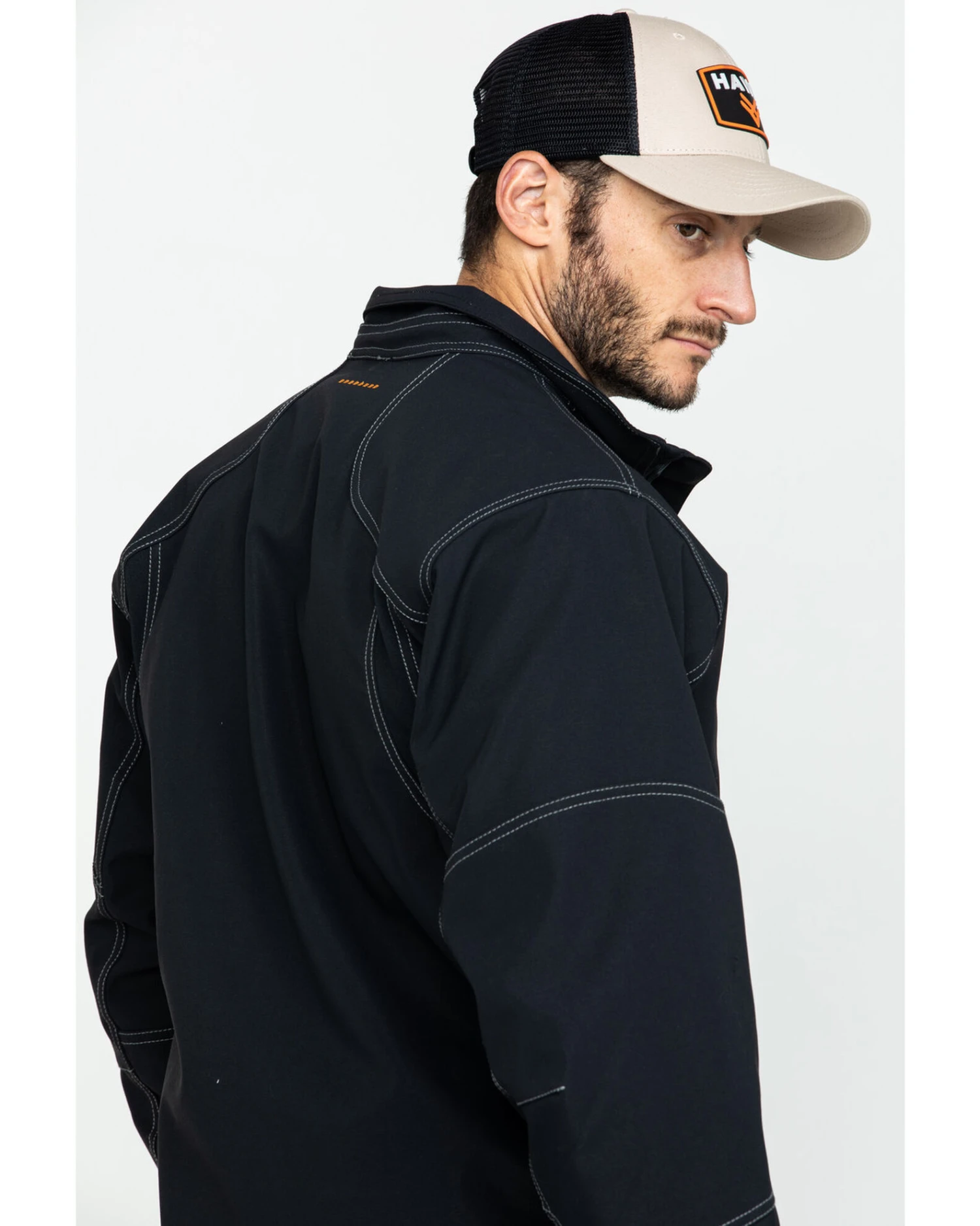 Ariat Men's Rebar Canvas Softshell Work Jacket 7 Ariat Men's Rebar Canvas Softshell Work Jacket - Image 5