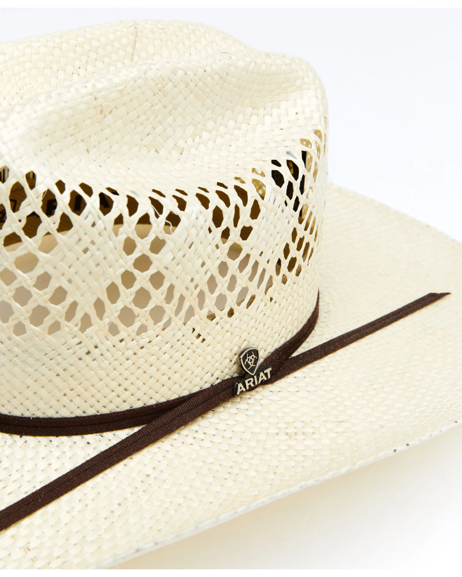 Ariat Men's Twisted Weave Straw Hat 4 Ariat Men's Twisted Weave Straw Hat - Image 2