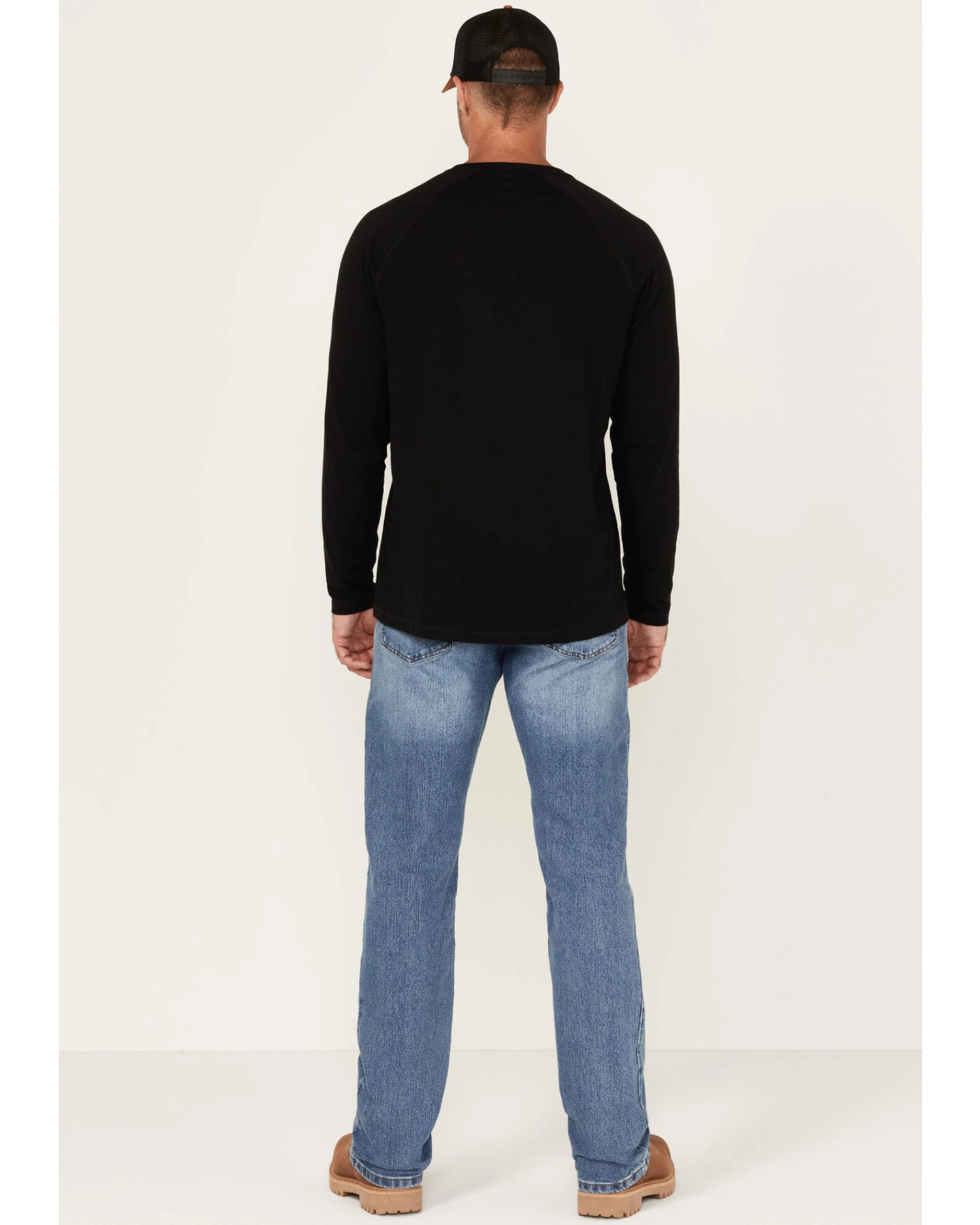 Ariat Men's Rebar M4 DuraStretch Haze Low Rise Bootcut Work Jeans 5 Ariat Men's Rebar M4 DuraStretch Haze Low Rise Bootcut Work Jeans - Image 3