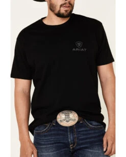 Ariat Men's Corporate Logo Short Sleeve Graphic T-Shirt 9 Ariat Men's Corporate Logo Short Sleeve Graphic T-Shirt -Ariat 2000227341 001 P3