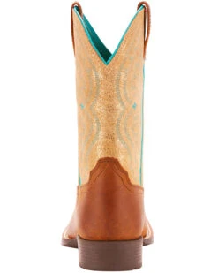 Ariat Girls' Quickdraw Western Boots - Square Toe 11 Ariat Girls' Quickdraw Western Boots - Square Toe -Ariat 2000238781 280 BK