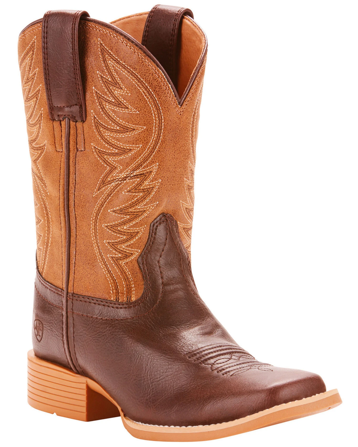 Ariat Girls' Brumby Fudgesickle Tumblin Western Boots - Broad Square Toe 3 Ariat Girls' Brumby Fudgesickle Tumblin Western Boots - Broad Square Toe