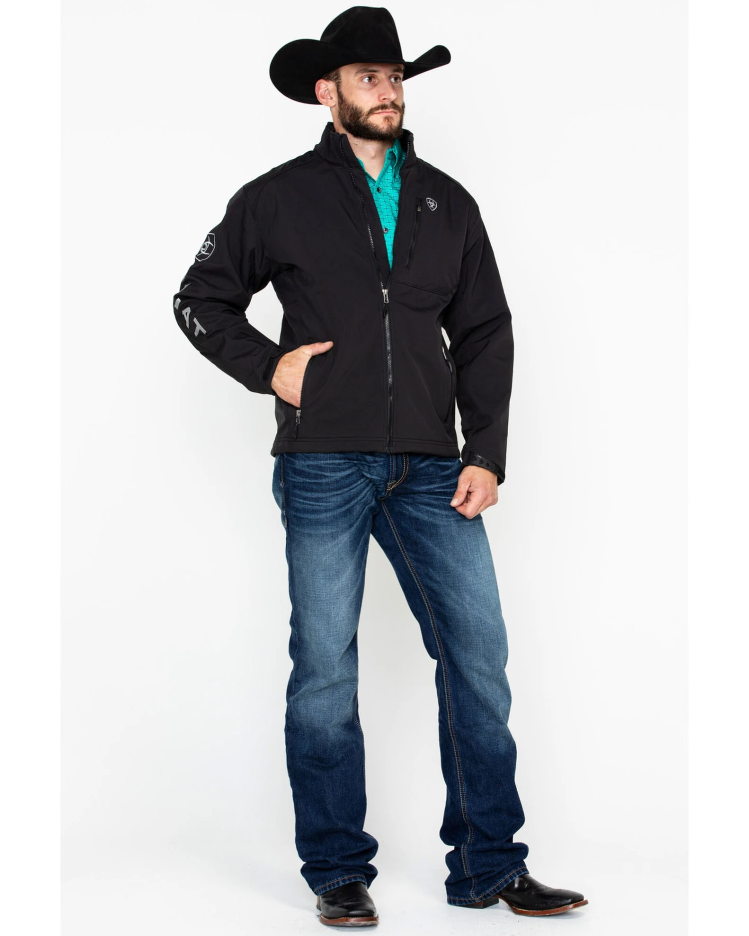 Ariat Men's Logo 2.0 Softshell Jacket 8 Ariat Men's Logo 2.0 Softshell Jacket - Image 6