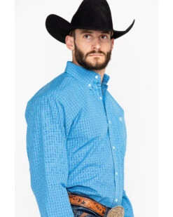 Ariat Men's Azure Ableman Plaid Long Sleeve Western Shirt -Ariat 2000244744 400 P3