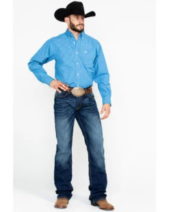 Ariat Men's Azure Ableman Plaid Long Sleeve Western Shirt -Ariat 2000244744 400 P6