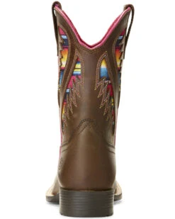 Ariat Girls' VentTEK Quickdraw Serape Western Boots - Broad Square Toe -Ariat 2000258944 200 P3
