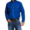 Ariat Men's FR Featherlight Long Sleeve Button Down Work Shirt  -Ariat 2000268980 460 P1