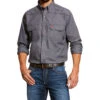 Ariat Men's FR Featherlight Button Long Sleeve Work Shirt - Tall 2 Ariat Men's FR Featherlight Button Long Sleeve Work Shirt - Tall -Ariat 2000269290 020 P1