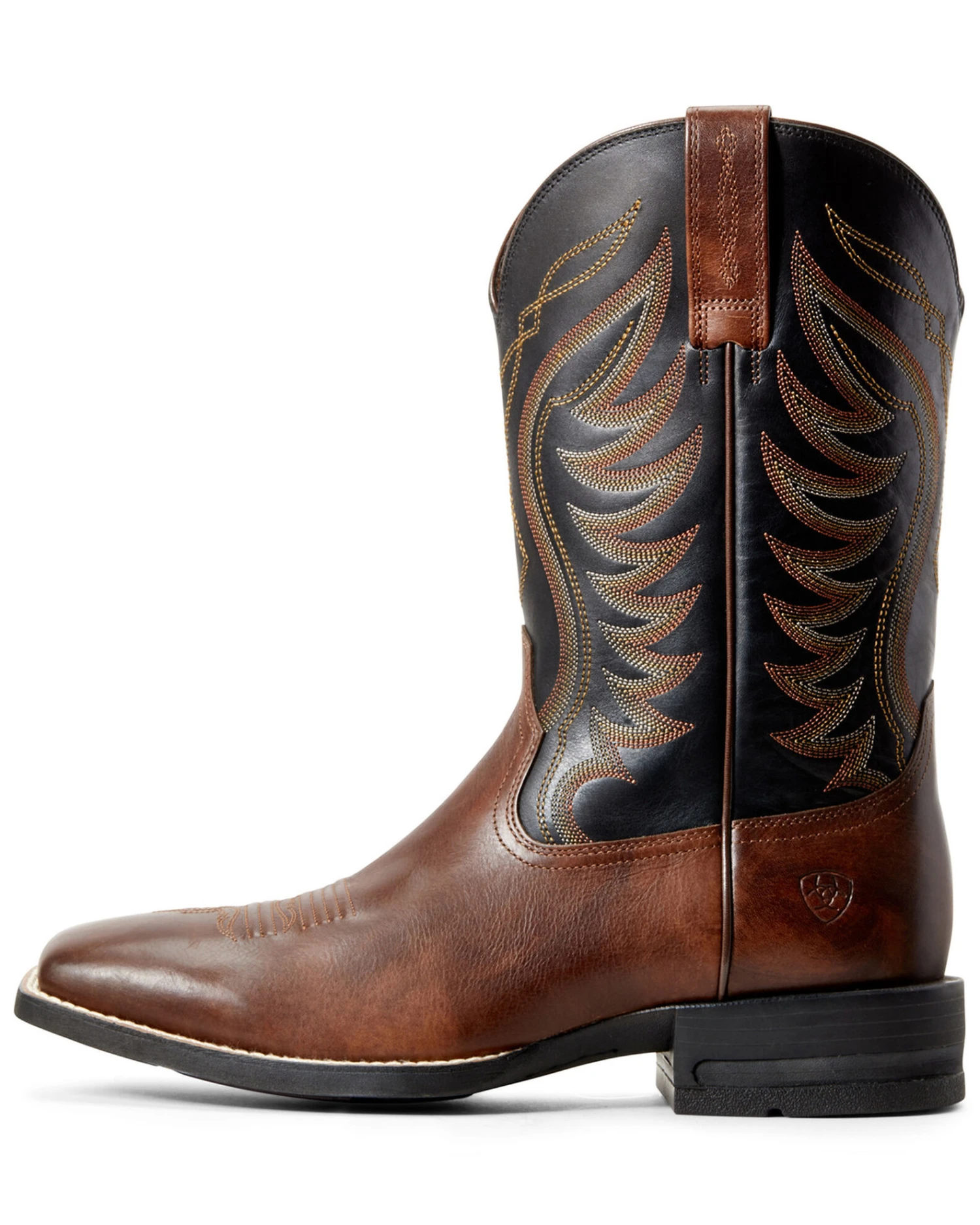 Ariat Men's Amos Hand Stained Western Boots - Square Toe 4 Ariat Men's Amos Hand Stained Western Boots - Square Toe - Image 2