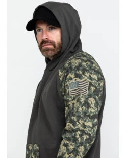 Ariat Men's FR Durastretch Camo Patriot Work Hooded Sweatshirt 12 Ariat Men's FR Durastretch Camo Patriot Work Hooded Sweatshirt -Ariat 2000281950 340 P5