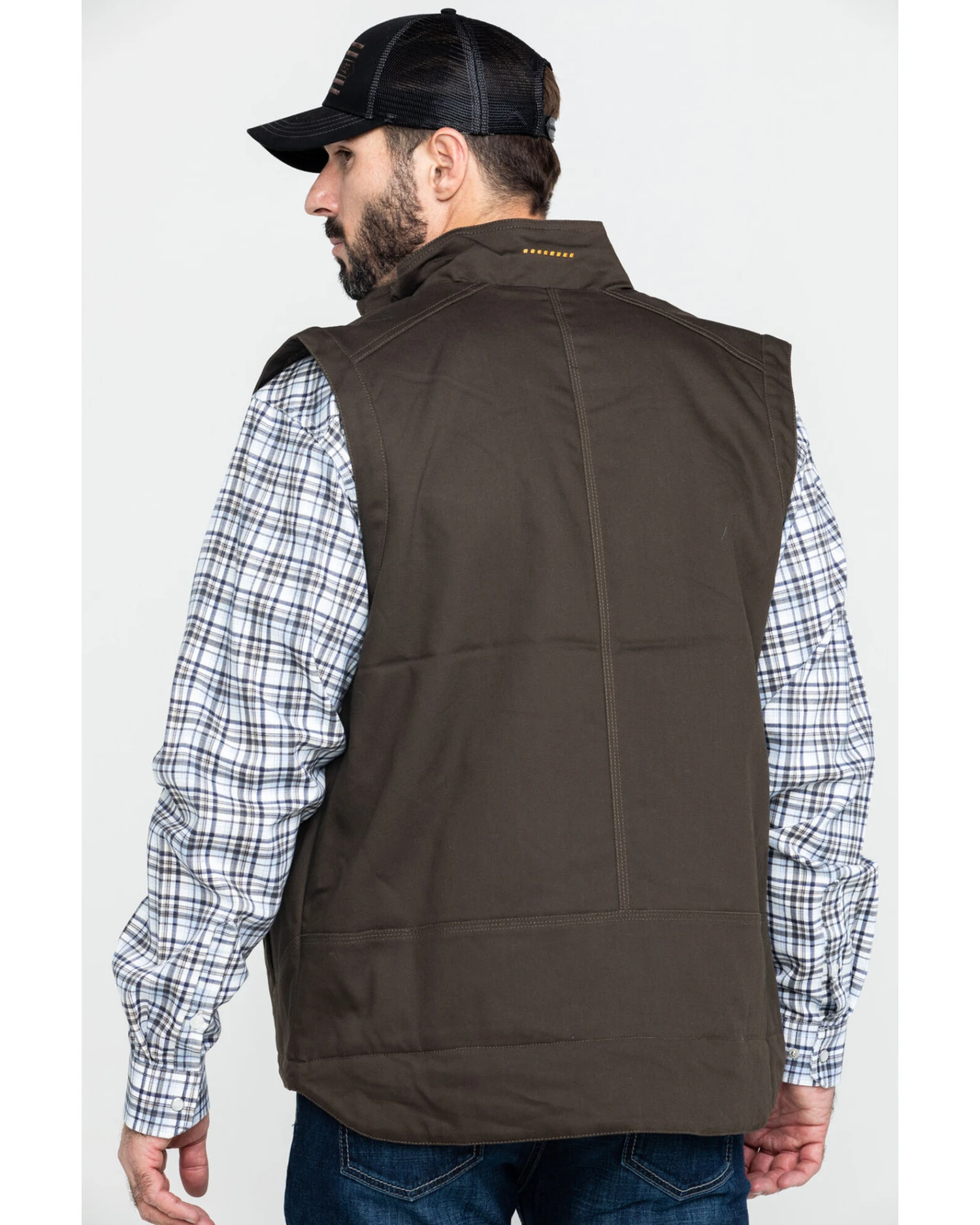 Ariat Men's Rebar Duracanvas Work Vest - Big & Tall 4 Ariat Men's Rebar Duracanvas Work Vest - Big & Tall - Image 2