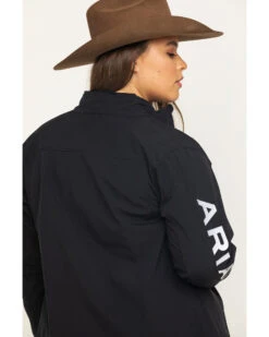 Ariat Women's Softshell Team Jacket - Plus 12 Ariat Women's Softshell Team Jacket - Plus -Ariat 2000282425 400 P5