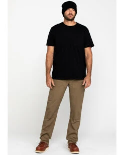 Ariat Men's Khaki Rebar M4 Made Tough Durastretch Double Front Straight Work Pants  -Ariat 2000294357 250 P6