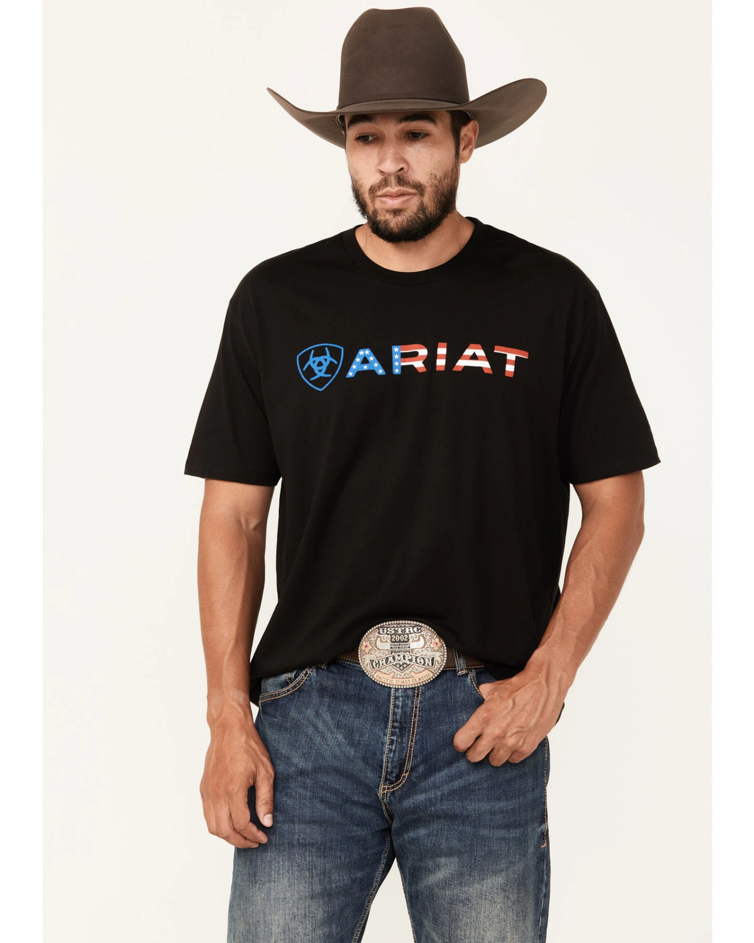 Ariat Men's Wordmark Short Sleeve Graphic T-Shirt 3 Ariat Men's Wordmark Short Sleeve Graphic T-Shirt