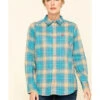Ariat Women's FR Savana Plaid Print Long Sleeve Work Shirt 1 Ariat Women's FR Savana Plaid Print Long Sleeve Work Shirt -Ariat 2000294410 400 P1