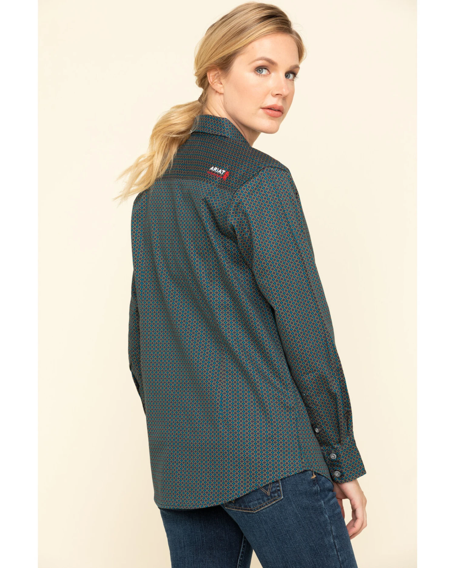 Ariat Women's FR Sierra Work Shirt 4 Ariat Women's FR Sierra Work Shirt - Image 2