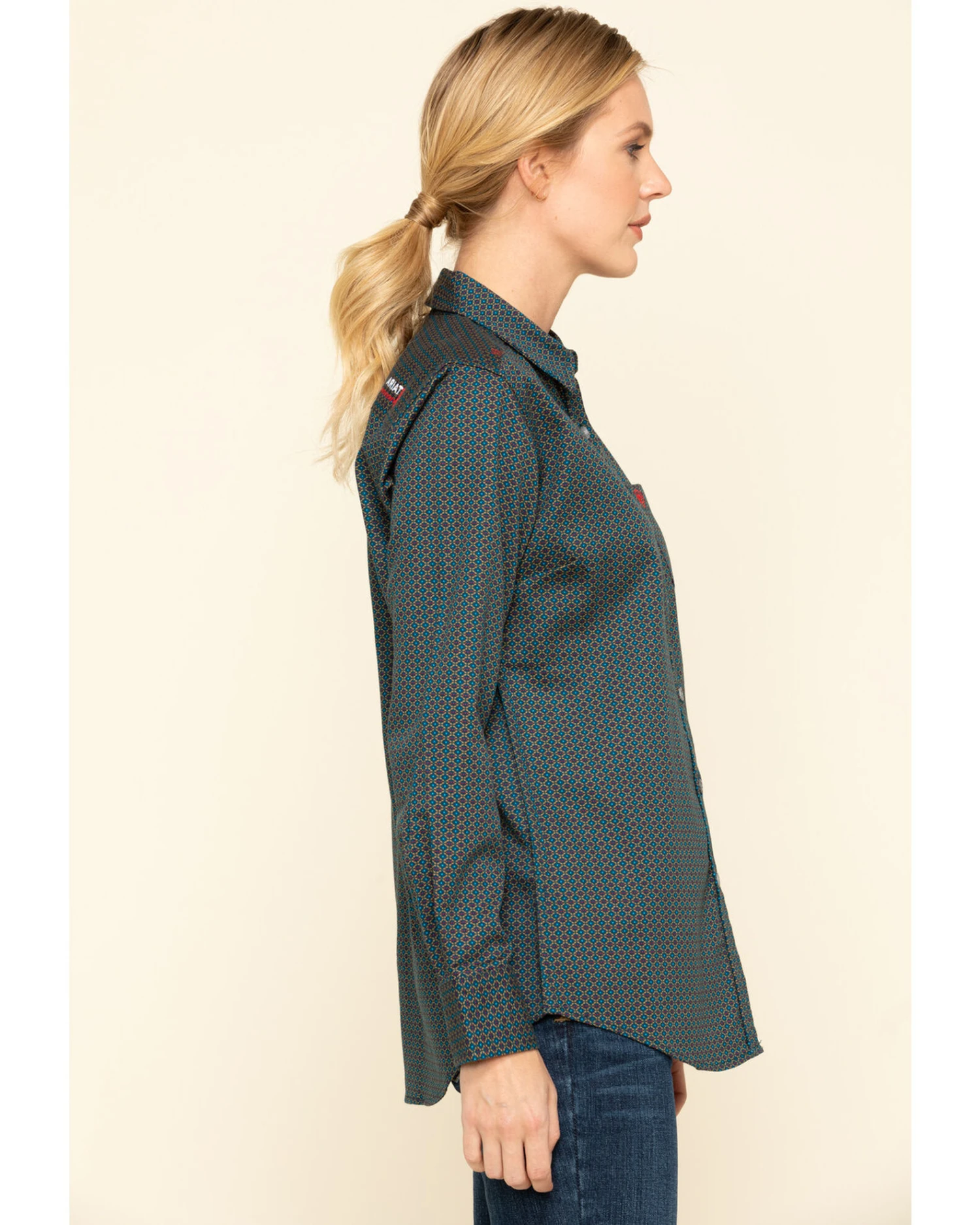 Ariat Women's FR Sierra Work Shirt 5 Ariat Women's FR Sierra Work Shirt - Image 3