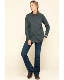 Ariat Women's FR Sierra Work Shirt 13 Ariat Women's FR Sierra Work Shirt -Ariat 2000294411 400 P6