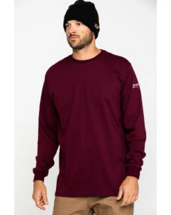 Ariat Men's FR O&G Graphic Long Sleeve Work T-Shirt 