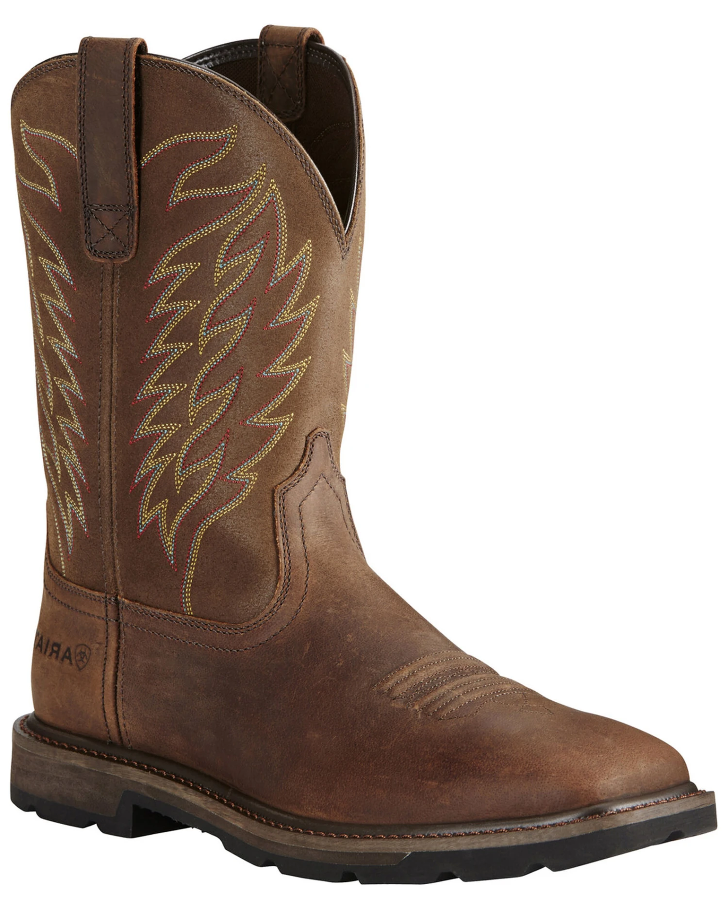 Ariat Men's Groundbreaker Western Work Boots - Steel Toe 3 Ariat Men's Groundbreaker Western Work Boots - Steel Toe