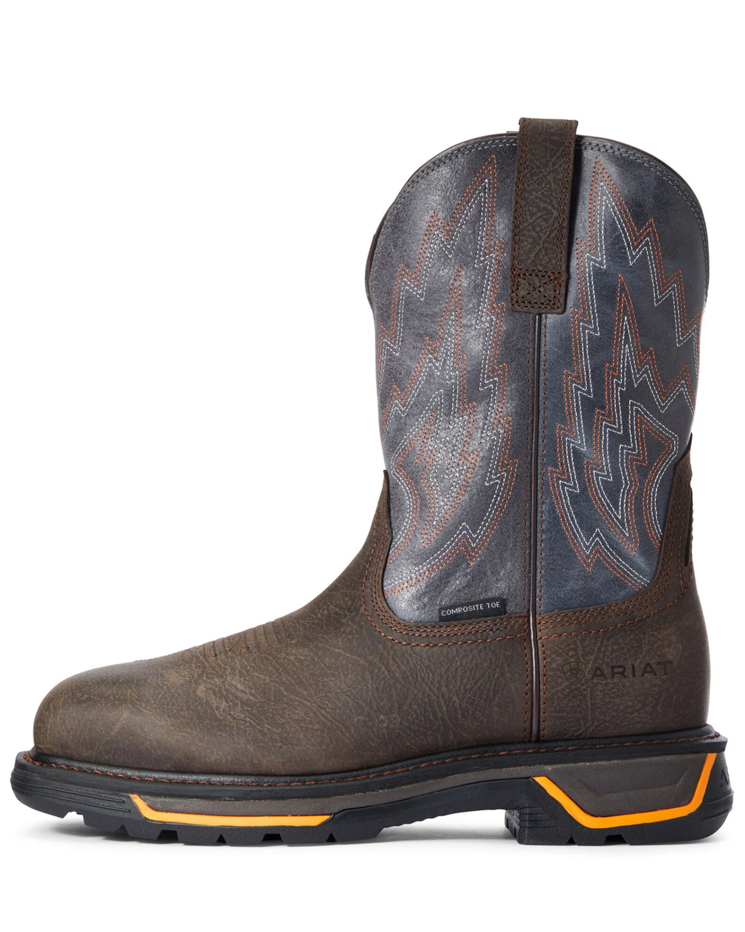 Ariat Men's Iron Big Rig Western Work Boots - Composite Toe 3 Ariat Men's Iron Big Rig Western Work Boots - Composite Toe - Image 2