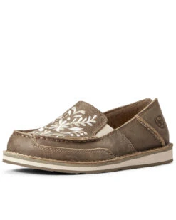 Ariat Women's Floral Cruiser Shoes - Moc Toe