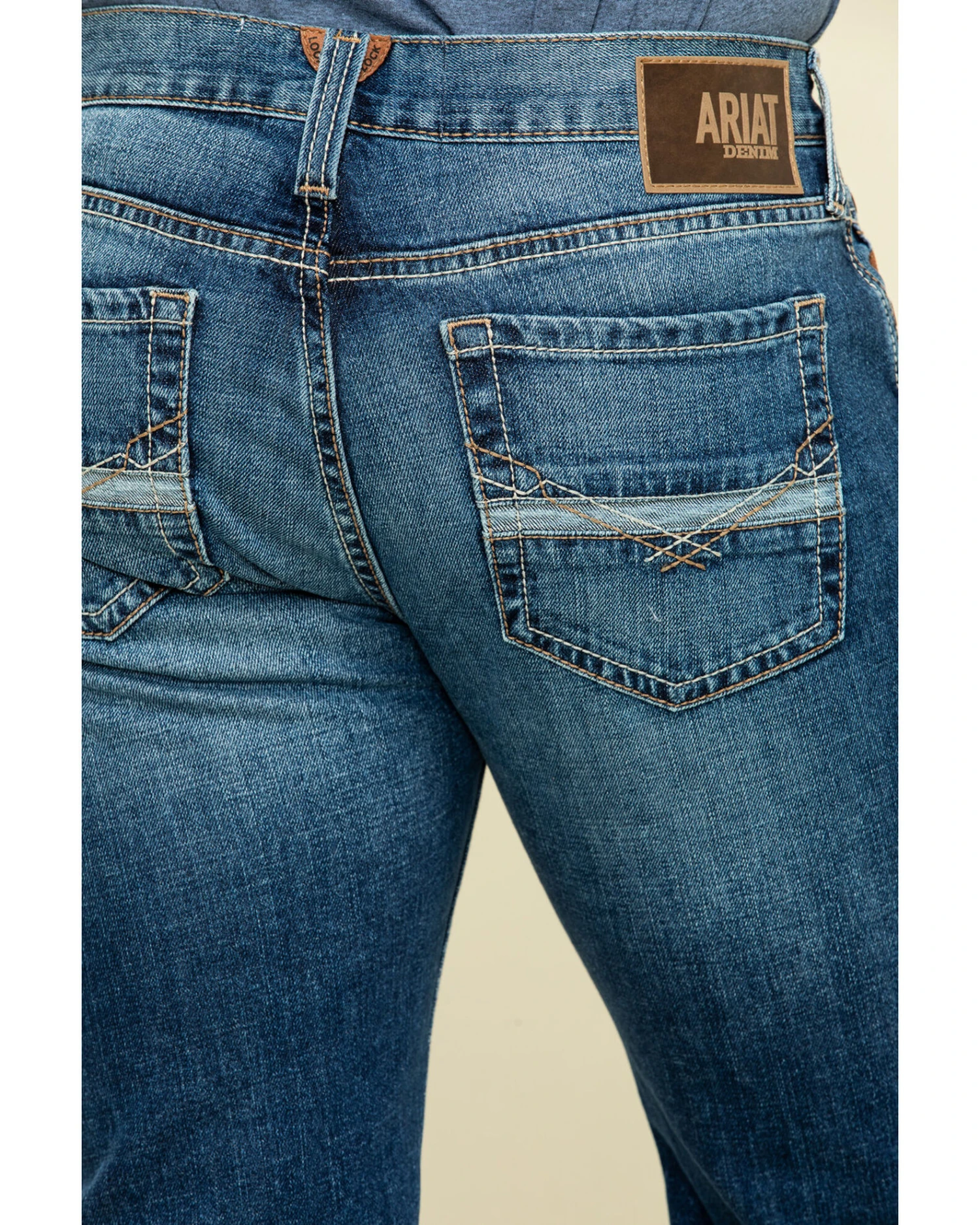 Ariat Men's M7 Rocker Summit Dark Stretch Stackable Slim Straight Jeans 6 Ariat Men's M7 Rocker Summit Dark Stretch Stackable Slim Straight Jeans - Image 4