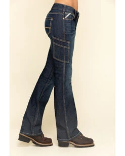 Ariat Women's Rebar Mid Rise Durastretch Riveter Work Bootcut Jeans 10 Ariat Women's Rebar Mid Rise Durastretch Riveter Work Bootcut Jeans -Ariat 2000322222 400 P3