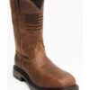 Ariat Men's Liberty 11" Workhog Western Work Boots - Broad Square Toe 2 Ariat Men's Liberty 11" Workhog Western Work Boots - Broad Square Toe -Ariat 2000322852 230 P1